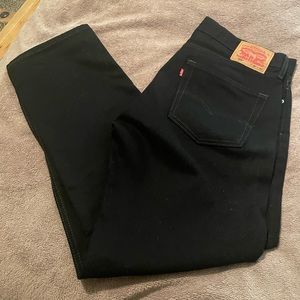 Levi’s 505 black jeans 36 x 30